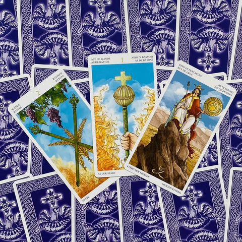 Universal Wirth Tarot Deck Cards Esoteric Fortune Telling Lo Scarabeo NEW