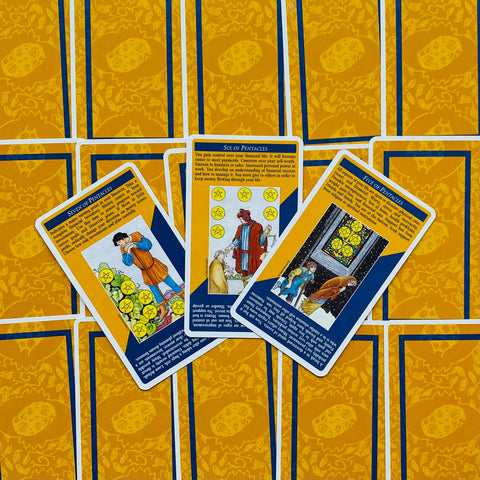 Quick & Easy Tarot Deck 78 Cards with Meanings, Beginner Set US Games