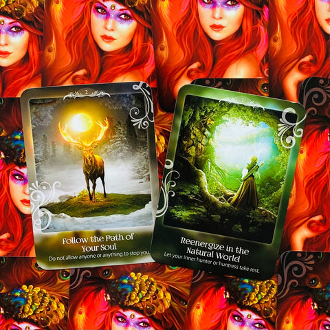 Soul Helper Oracle Cards Deck & Guidebook Earth Dancer New