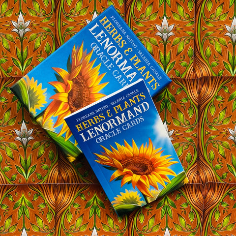 Herbs & Plants Lenormand Oracle Deck by Lo Scarabeo Tarot Cards