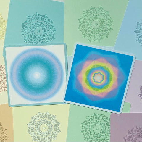 Dimensions of Light Oracle Cards Deck by Alana Fairchild Blue Angel