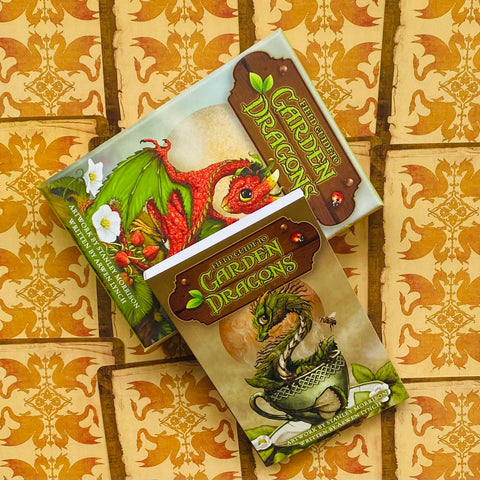 Field Guide to Garden Dragons Oracle Cards Deck & Book Set US Games