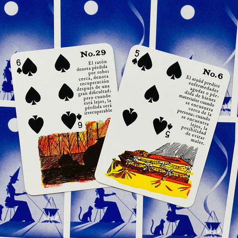 Gypsy Witch Fortune Telling Cards Spanish Deck by US Games New Sealed