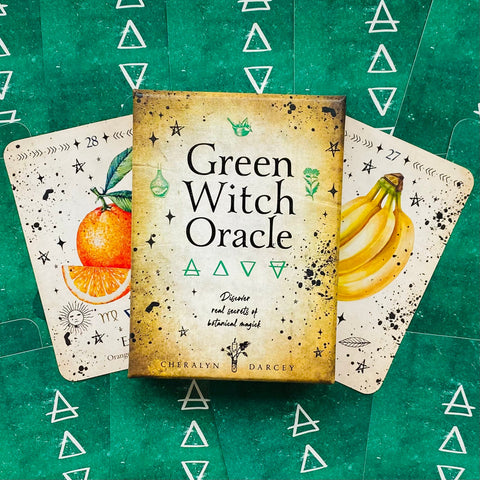 Green Witch Oracle Cards Deck Rockpool Esoteric Divination Cheralyn Darcey NEW