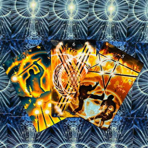 Healing Light Tarot Deck 78 Cards with Guidebook by Lo Scarabeo