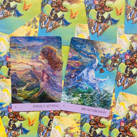 Nature's Whispers Oracle Card Deck by Blue Angel 50 Cards New Sealed