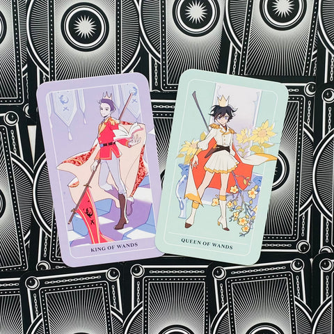 Anime Tarot Deck 78 Cards & Guidebook Simon Element Natasha Yglesias