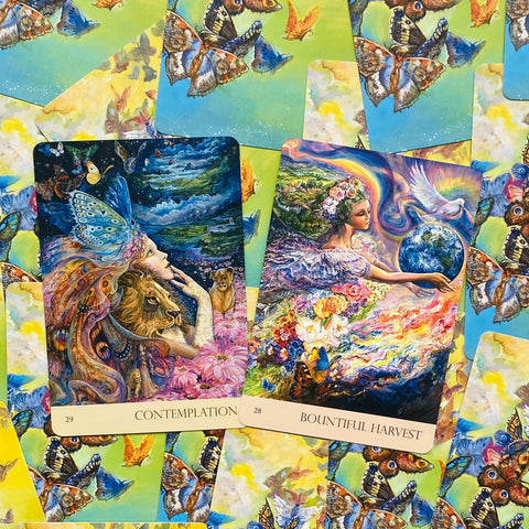 Nature's Whispers Oracle Card Deck by Blue Angel 50 Cards New Sealed