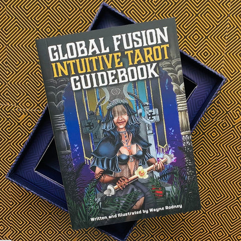 Global Fusion Intuitive Tarot Deck & Guidebook by Wayne Rodney US Games