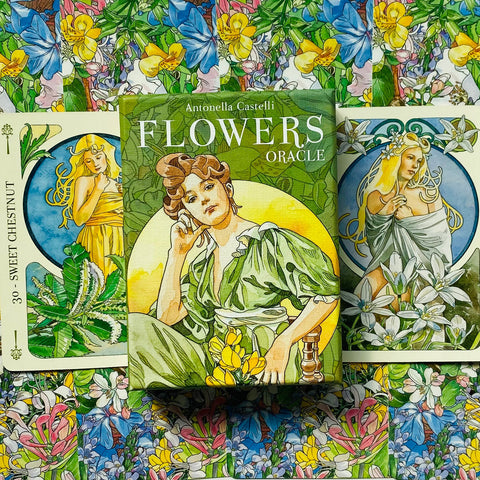 Flower Oracle Cards Lo Scarabeo