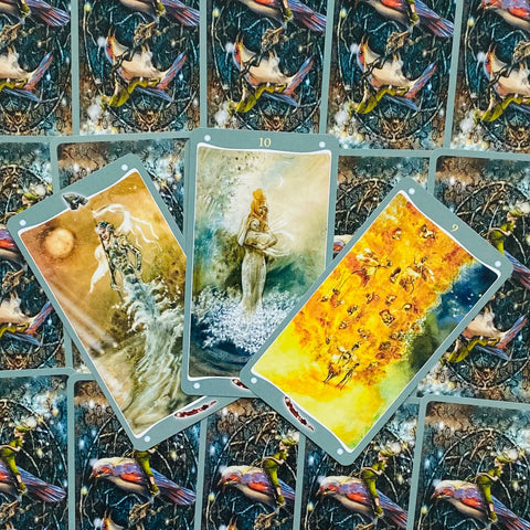 Fairy Lights Tarot Deck 78 Cards by Lo Scarabeo with Guidebook New