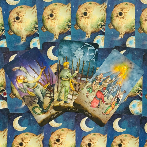 Little Prince Tarot Deck Cards Rachel Paul Martin Rossi Lo Scarabeo Ex249