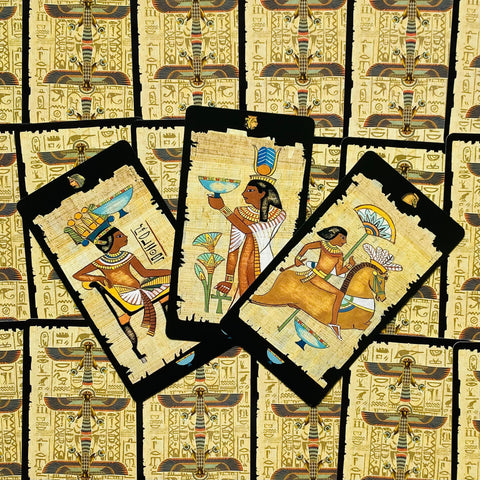 The Egyptian Tarot Cards Deck And Book Lo Scarabeo Esoteric Fortune Telling NEW