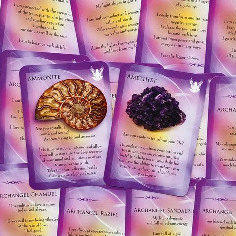 Archangels & Gemstone Guardians Cards Deck Findhorn Esoteric Affirmation NEW