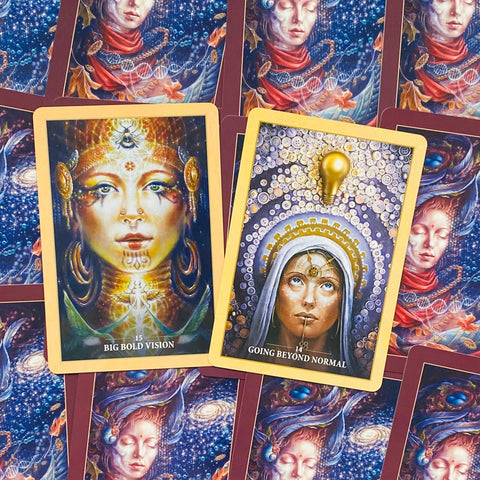 Sacred Rebels Oracle Cards Deck by Alana Fairchild Blue Angel 45 Cards