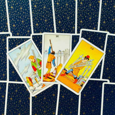 Universal Waite Tarot Deck & Book Set Esoteric Telling US Games Systems Uws99