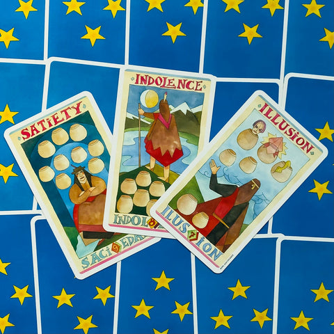 Napo Tarot Deck 78 Cards by US Games Systems Bilingual Spanish English