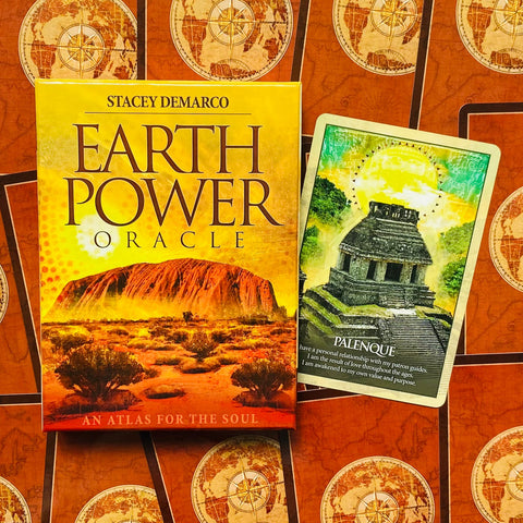 Earth Power Oracle Deck Cards An Atlas For The Soul Esoteric Telling Blue Angel