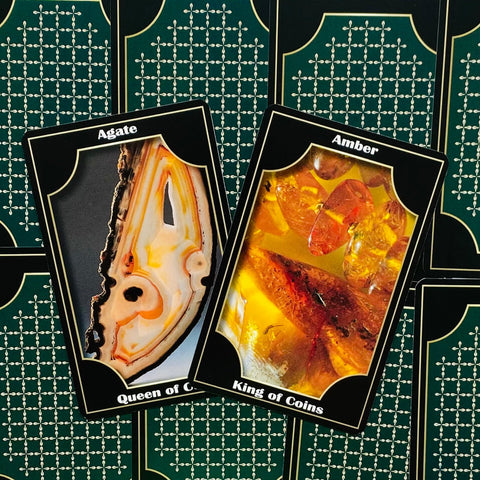 Tarot Of Gemstones & Crystals Cards Deck Hoffmann Helmut Agm Urania 1067012468