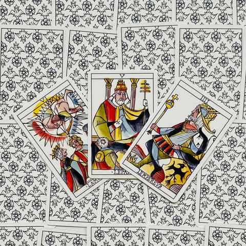 Playing Marseille Tarot Deck by Ryan Edward 78 Cards US Games Systems