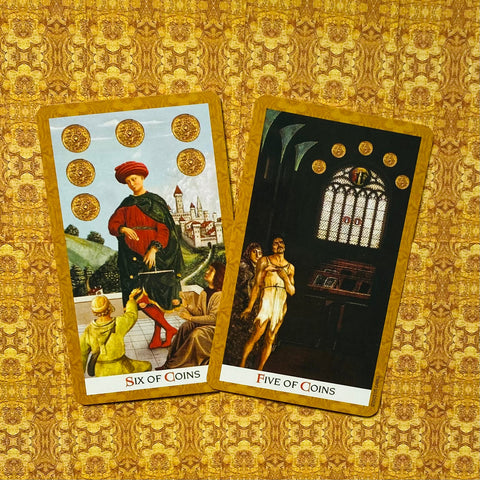 Golden Tarot Deck Cards Esoteric Telling Kat Black Book US Games Systems NEW