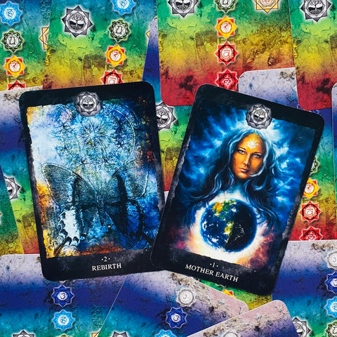 Chakra Reading Cards Deck Rockpool Rachelle Charman Ancient Wisdom Balance NEW