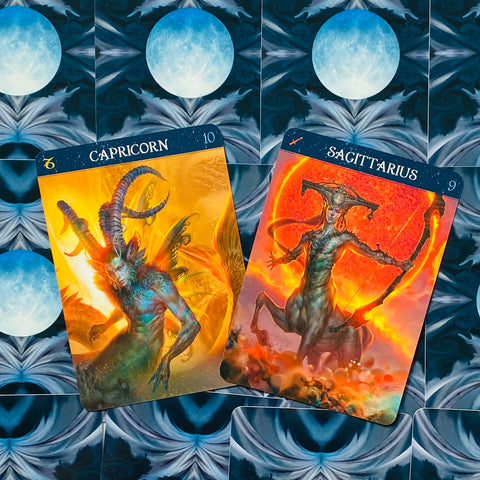 Barbieri Zodiac Astrology Oracle Deck 26 Cards Lo Scarabeo