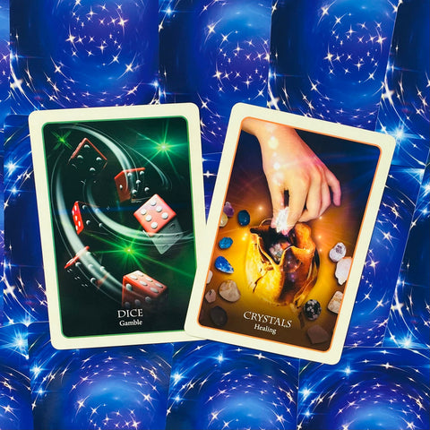 Divination of the Ancients Oracle Tarot 45 Card Deck Blue Angel New