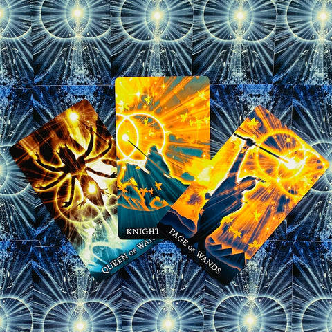 Healing Light Tarot Deck 78 Cards with Guidebook by Lo Scarabeo