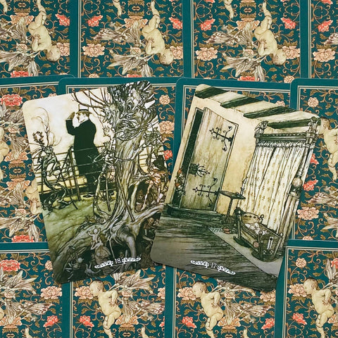 Fairy Oracle Cards by Arthur Rackham Tarot Deck Lo Scarabeo 36 Cards