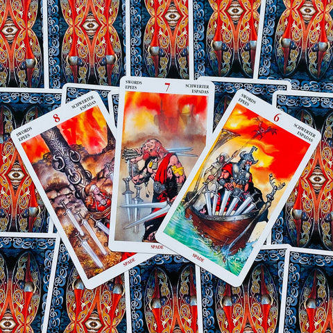 Celtic Tarot Card Deck Lo Scarabeo 78 Cards with Guidebook New