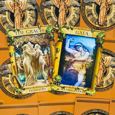 Greek Mythology Reading Cards And Bag Oracle Deck Findhorn Esoteric Ancient With Bag