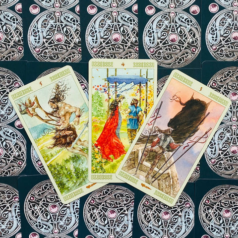 Vikings Tarot Deck Cards Esoteric Fortune Telling Lo Scarabeo NEW