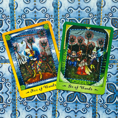Faerie Tarot Card Deck by Natalie Hertz 78 Cards US Games Systems
