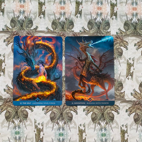 Stardragons Oracle Card Deck by Paolo Barbieri Lo Scarabeo 33 Cards
