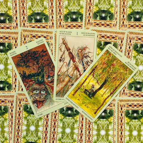 Native American Tarot Deck by Lo Scarabeo 78 Cards with Guidebook