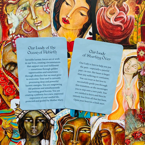 Mother Mary Oracle Pocket 44-Card Oracle Deck by Alana Fairchild