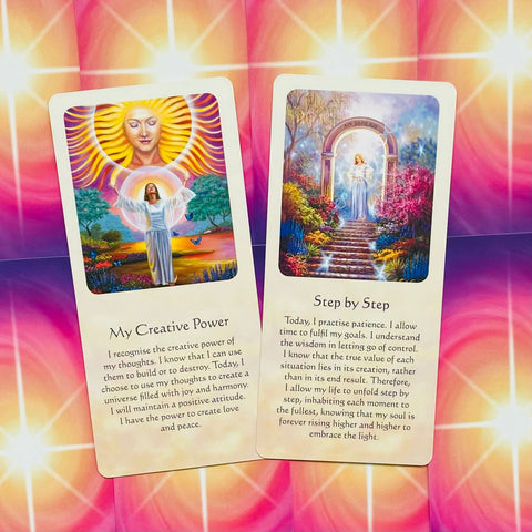 Messages Of Life Deck Cards Esoteric Fortune Telling Blue Angel NEW