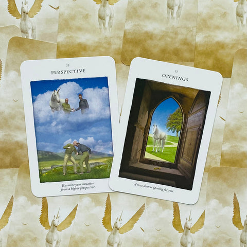 The Wonder Of Unicorns Oracle Game Findhorn Marc Kucharz Diana Cooper With Bag