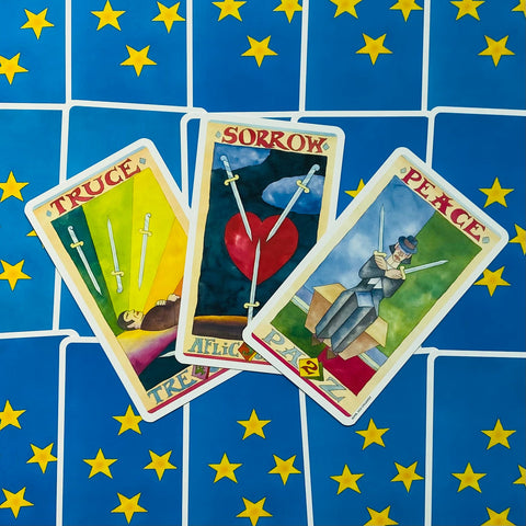 Napo Tarot Deck 78 Cards by US Games Systems Bilingual Spanish English