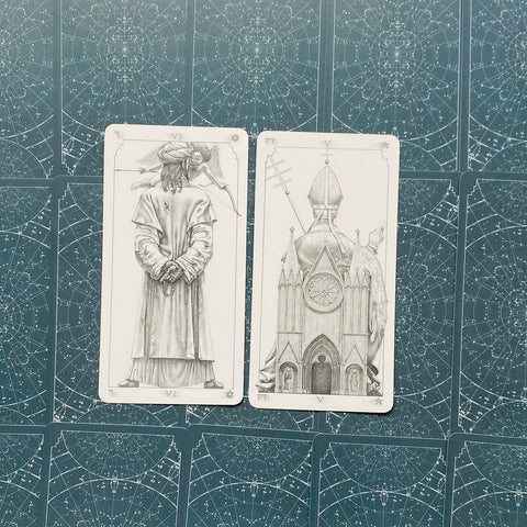 Iassen Ghiuselev Tarot 22 Major Arcana Deck Lo Scarabeo, Guidebook Included