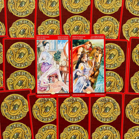 Tarot Of Sexual Magic Deck Cards Tuan Esoteric Fortune Telling Lo Scarabeo NEW