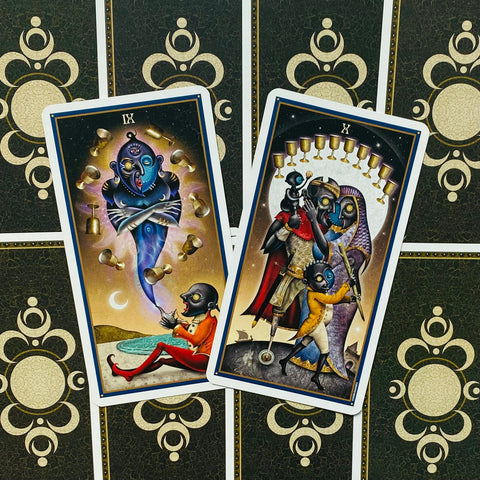 Deviant Moon Tarot Deck Cards Esoteric Patrick Valenza US Games Systems NEW