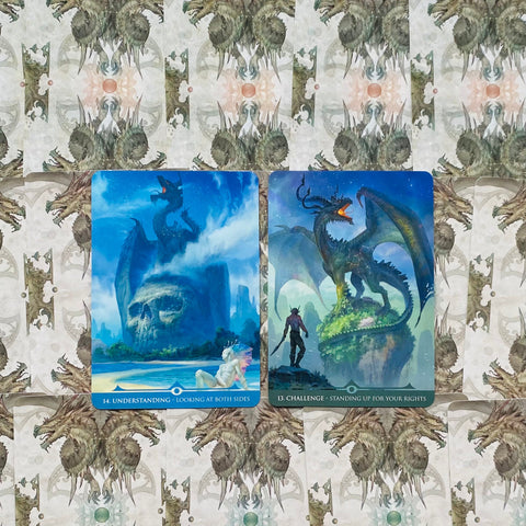 Stardragons Oracle Card Deck by Paolo Barbieri Lo Scarabeo 33 Cards
