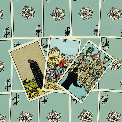 Pamela Colman Smith Centennial Tarot Set w/ Books & Postcards US Games