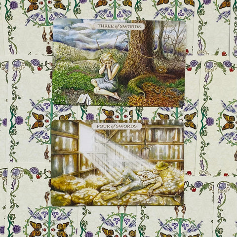 Pastoral Tarot Cards Deck & Book Set With Linen Pouch US Games Systems NEW