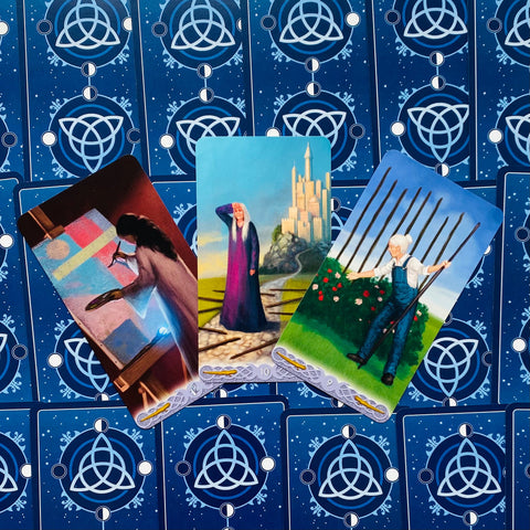 Triple Goddess Tarot Deck Cards Esoteric Telling Lo Scarabeo NEW