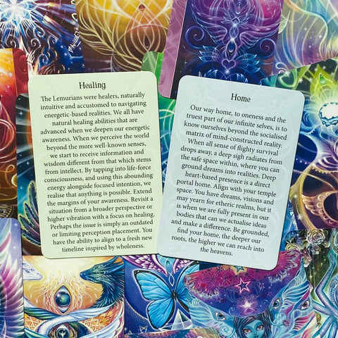 Beyond Lemuria Oracle Cards Pocket Edition Izzy Ivy Wisdom For Our Ancient NEW