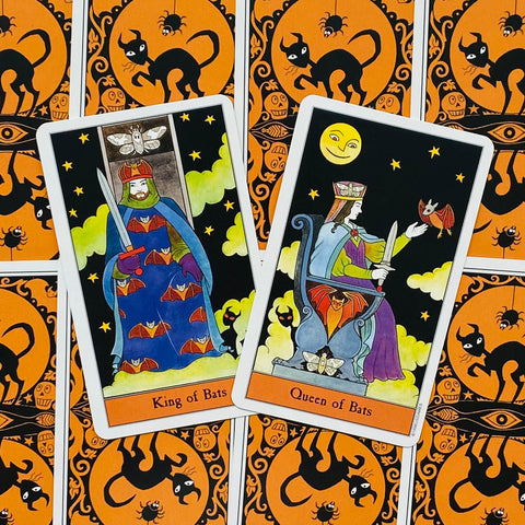 Halloween Tarot Deck in Tin by Kipling West 78 Cards US Games Systems