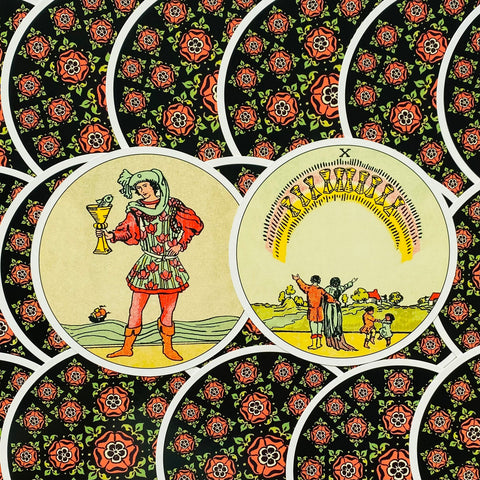 Tarot Original 1909 Cards Deck Circular Edition Lo Scarabeo Waite Smith NEW